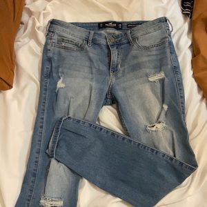 Hollister ripped jeans